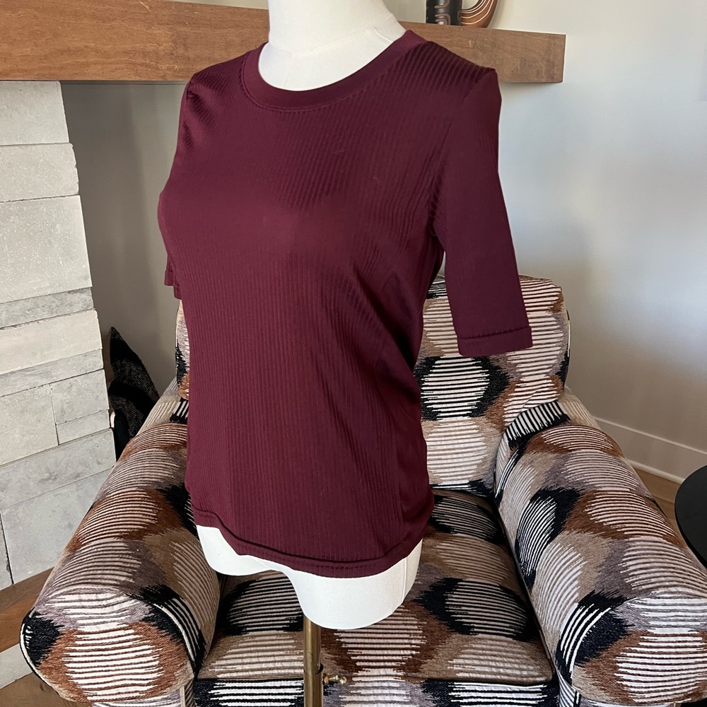 Athleta Renew Ribbed Tee - Picture 3 of 6
